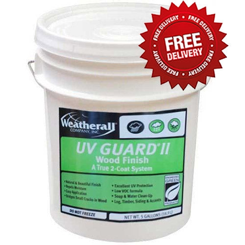 Weatherall UV Guard II Stain - Free Shipping on 5 Gallon Pails